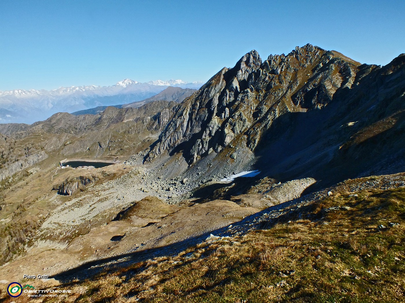 31 Lago di Pescegallo e Monte Ponterranica occ..JPG